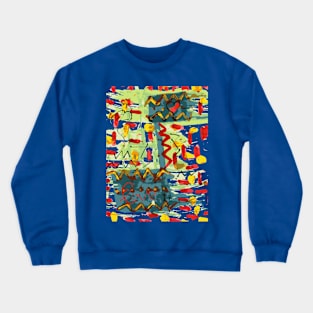 abstraction Crewneck Sweatshirt